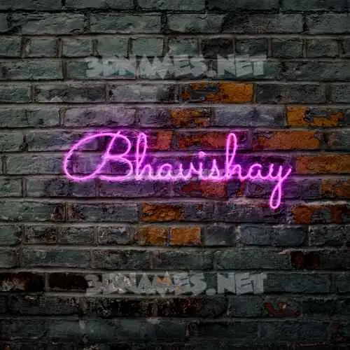 bhavishay in Pink Neon style - 3D name wallpaper bhavishay in Pink Neon style - 3D name wallpaper