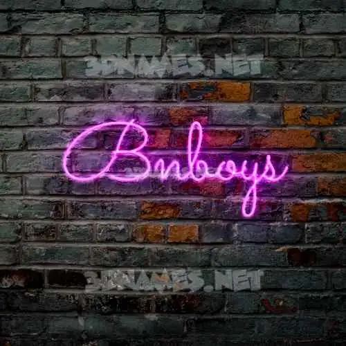 bnboys in Pink Neon style - 3D name wallpaper bnboys in Pink Neon style - 3D name wallpaper