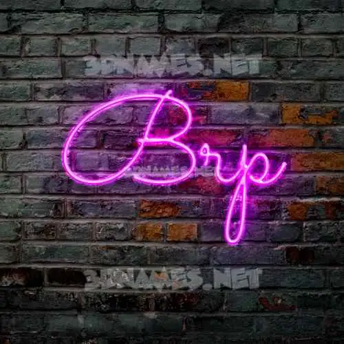 brp in Pink Neon style - 3D name wallpaper brp in Pink Neon style - 3D name wallpaper