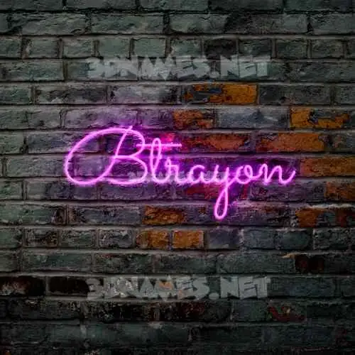 btrayon in Pink Neon style - 3D name wallpaper btrayon in Pink Neon style - 3D name wallpaper