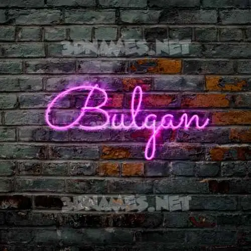 bulgan in Pink Neon style - 3D name wallpaper bulgan in Pink Neon style - 3D name wallpaper