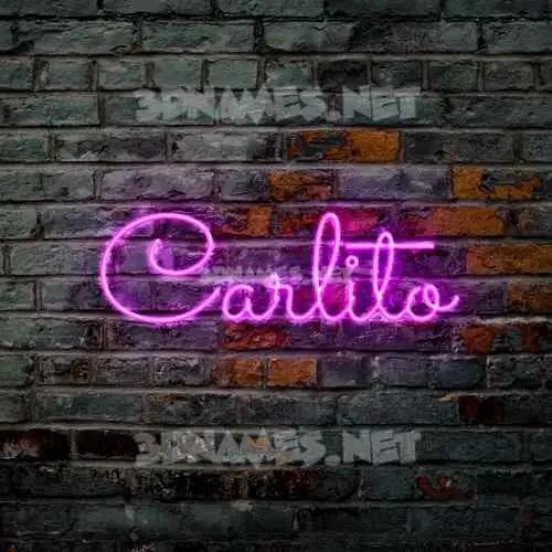 carlito in Pink Neon style - 3D name wallpaper carlito in Pink Neon style - 3D name wallpaper