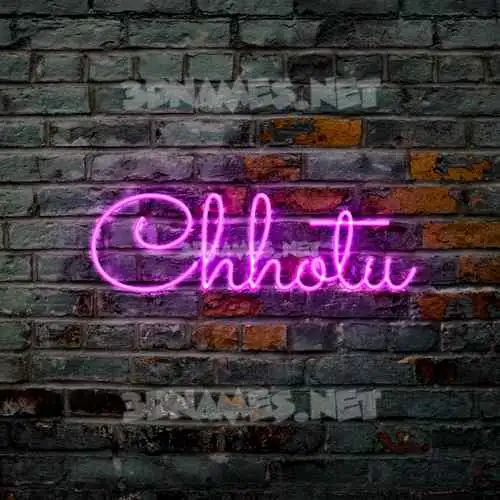 chhotu in Pink Neon style - 3D name wallpaper chhotu in Pink Neon style - 3D name wallpaper