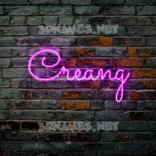 creang in Pink Neon style - 3D name wallpaper creang in Pink Neon style - 3D name wallpaper