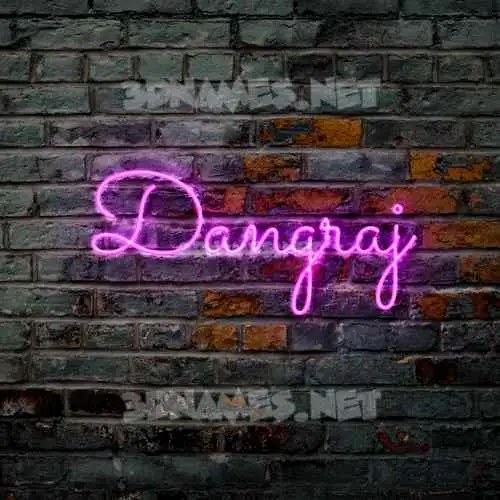 dangraj in Pink Neon style - 3D name wallpaper dangraj in Pink Neon style - 3D name wallpaper