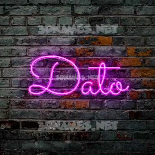 dato in Pink Neon style - 3D name wallpaper dato in Pink Neon style - 3D name wallpaper