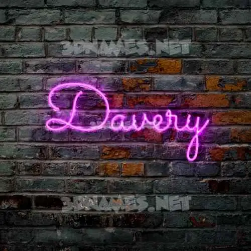 davery in Pink Neon style - 3D name wallpaper davery in Pink Neon style - 3D name wallpaper