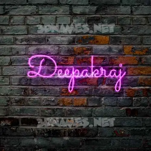 deepakraj in Pink Neon style - 3D name wallpaper deepakraj in Pink Neon style - 3D name wallpaper