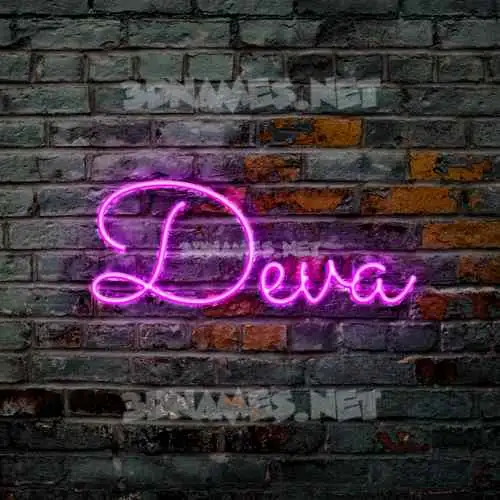 deva in Pink Neon style - 3D name wallpaper deva in Pink Neon style - 3D name wallpaper