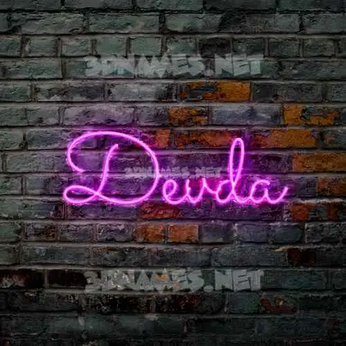 devda in Pink Neon style - 3D name wallpaper devda in Pink Neon style - 3D name wallpaper