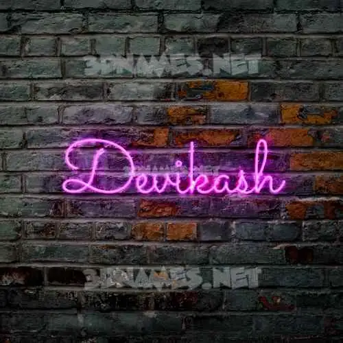 devikash in Pink Neon style - 3D name wallpaper devikash in Pink Neon style - 3D name wallpaper