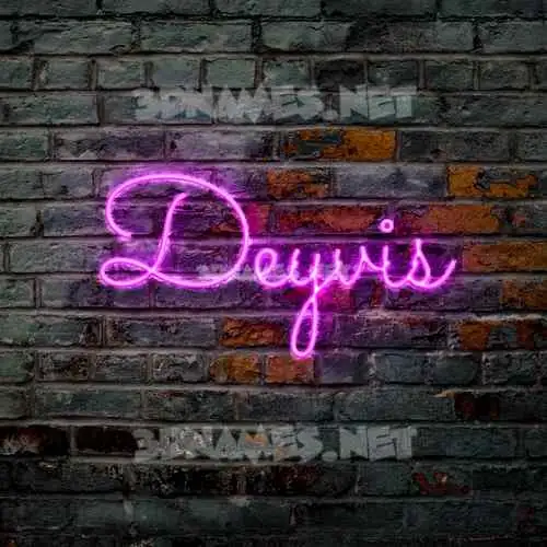 deyvis in Pink Neon style - 3D name wallpaper deyvis in Pink Neon style - 3D name wallpaper