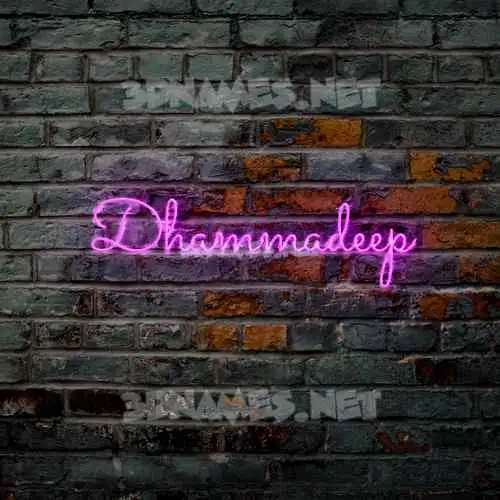 dhammadeep in Pink Neon style - 3D name wallpaper dhammadeep in Pink Neon style - 3D name wallpaper