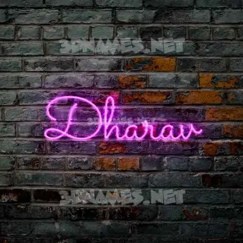 dharav in Pink Neon style - 3D name wallpaper dharav in Pink Neon style - 3D name wallpaper