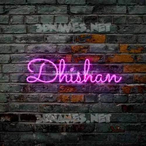 dhishan in Pink Neon style - 3D name wallpaper dhishan in Pink Neon style - 3D name wallpaper