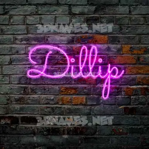 dillip in Pink Neon style - 3D name wallpaper dillip in Pink Neon style - 3D name wallpaper