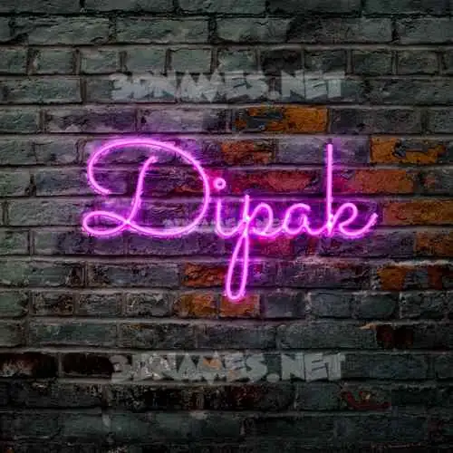 dipak in Pink Neon style - 3D name wallpaper dipak in Pink Neon style - 3D name wallpaper