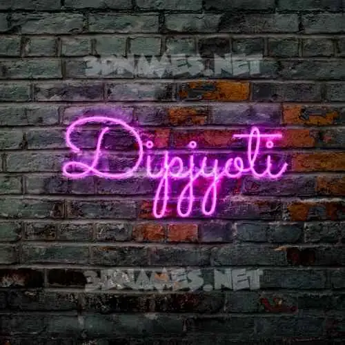 dipjyoti in Pink Neon style - 3D name wallpaper dipjyoti in Pink Neon style - 3D name wallpaper
