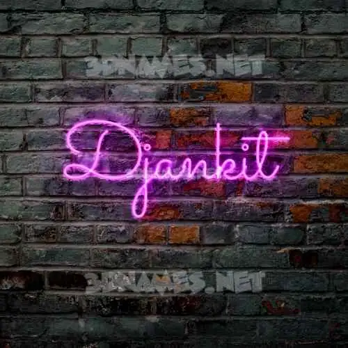 djankit in Pink Neon style - 3D name wallpaper djankit in Pink Neon style - 3D name wallpaper