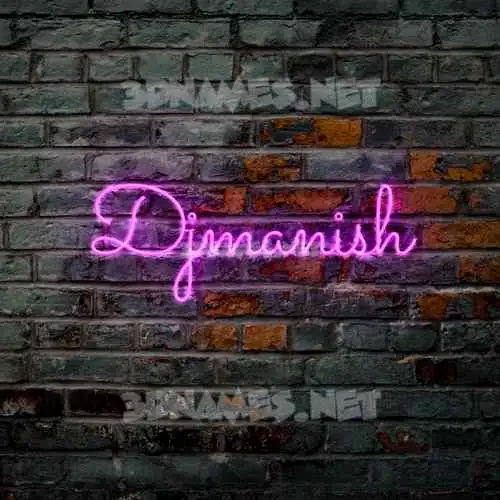 djmanish in Pink Neon style - 3D name wallpaper djmanish in Pink Neon style - 3D name wallpaper