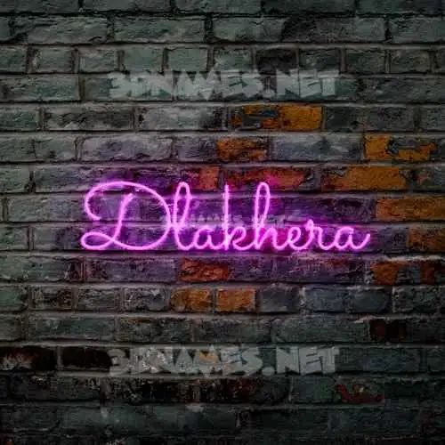 dlakhera in Pink Neon style - 3D name wallpaper dlakhera in Pink Neon style - 3D name wallpaper
