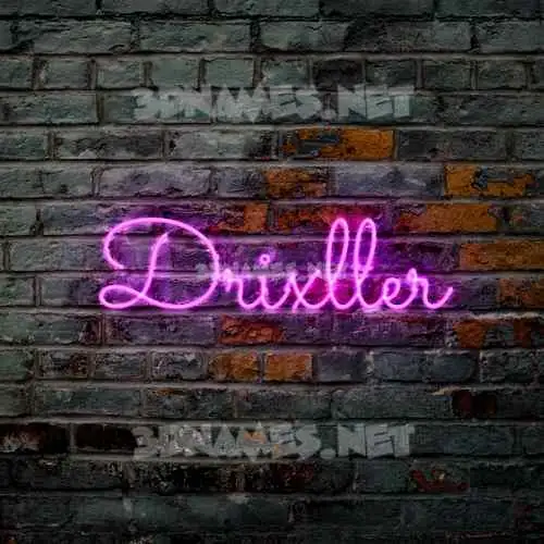 drixller in Pink Neon style - 3D name wallpaper drixller in Pink Neon style - 3D name wallpaper