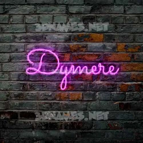 dymere in Pink Neon style - 3D name wallpaper dymere in Pink Neon style - 3D name wallpaper