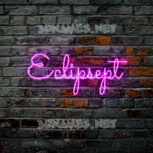 eclipsept in Pink Neon style - 3D name wallpaper eclipsept in Pink Neon style - 3D name wallpaper