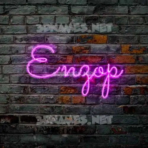 enzop in Pink Neon style - 3D name wallpaper enzop in Pink Neon style - 3D name wallpaper