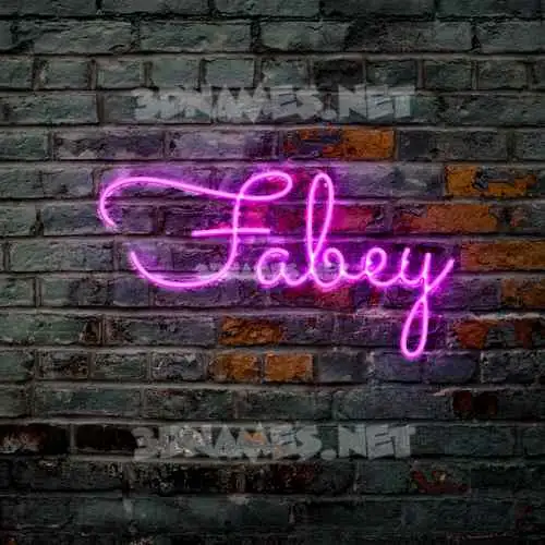 fabey in Pink Neon style - 3D name wallpaper fabey in Pink Neon style - 3D name wallpaper