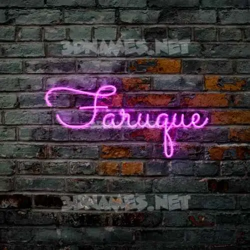 faruque in Pink Neon style - 3D name wallpaper faruque in Pink Neon style - 3D name wallpaper