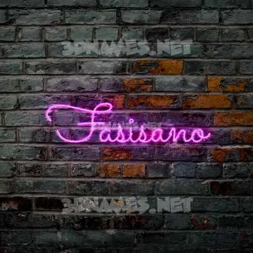 fasisano in Pink Neon style - 3D name wallpaper fasisano in Pink Neon style - 3D name wallpaper
