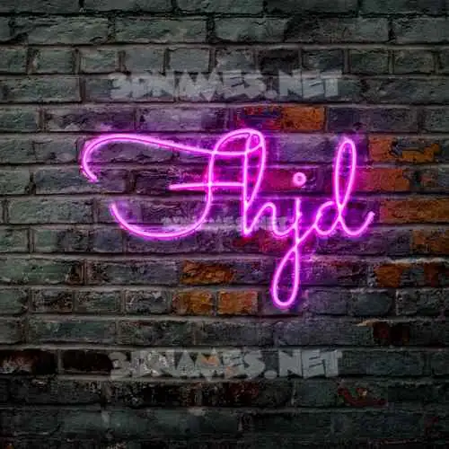 fhjd in Pink Neon style - 3D name wallpaper fhjd in Pink Neon style - 3D name wallpaper