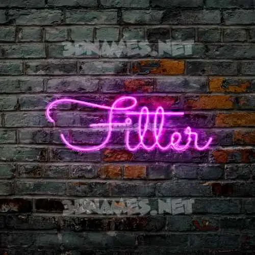 fitter in Pink Neon style - 3D name wallpaper fitter in Pink Neon style - 3D name wallpaper