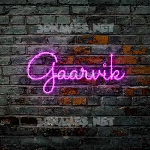 gaarvik in Pink Neon style - 3D name wallpaper gaarvik in Pink Neon style - 3D name wallpaper