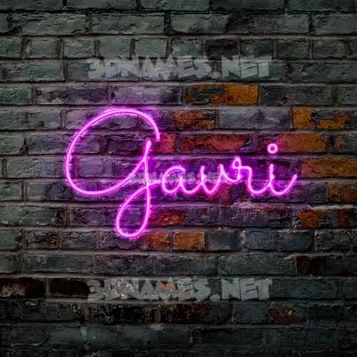 gavri in Pink Neon style - 3D name wallpaper gavri in Pink Neon style - 3D name wallpaper