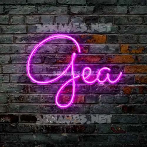 gea in Pink Neon style - 3D name wallpaper gea in Pink Neon style - 3D name wallpaper