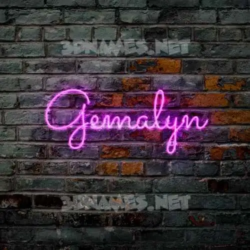 gemalyn in Pink Neon style - 3D name wallpaper gemalyn in Pink Neon style - 3D name wallpaper
