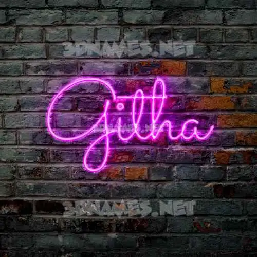 githa in Pink Neon style - 3D name wallpaper githa in Pink Neon style - 3D name wallpaper
