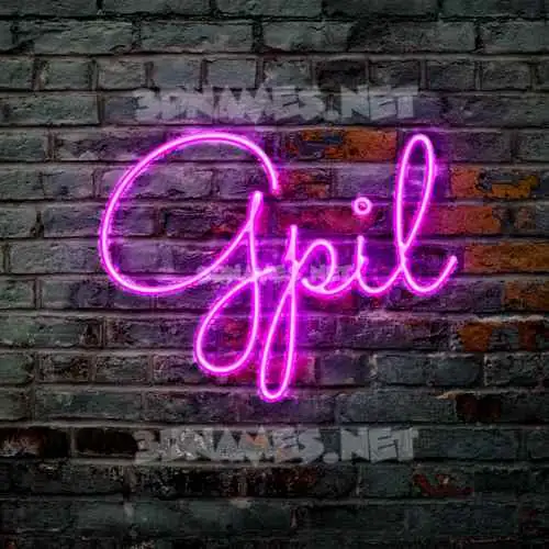 gpil in Pink Neon style - 3D name wallpaper gpil in Pink Neon style - 3D name wallpaper