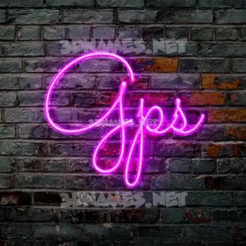 gps in Pink Neon style - 3D name wallpaper