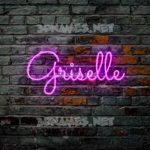griselle in Pink Neon style - 3D name wallpaper griselle in Pink Neon style - 3D name wallpaper