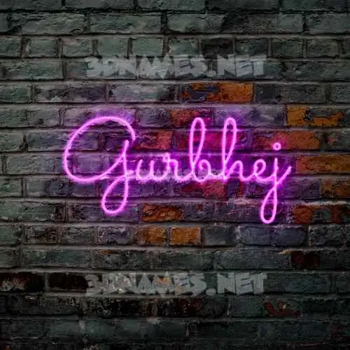 gurbhej in Pink Neon style - 3D name wallpaper gurbhej in Pink Neon style - 3D name wallpaper