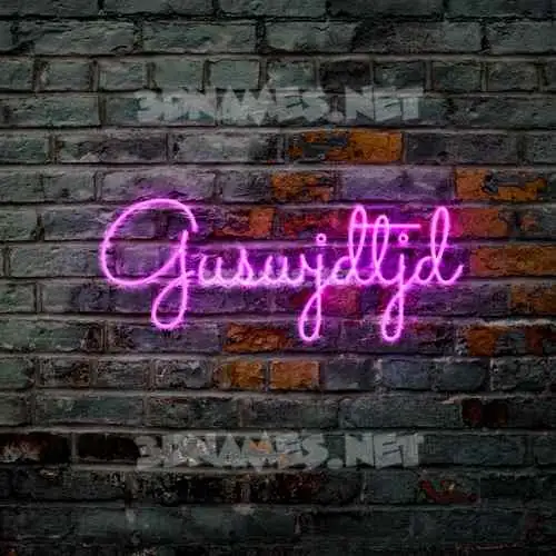 guswjdtjd in Pink Neon style - 3D name wallpaper guswjdtjd in Pink Neon style - 3D name wallpaper