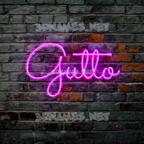 gutto in Pink Neon style - 3D name wallpaper gutto in Pink Neon style - 3D name wallpaper