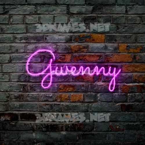 gwenny in Pink Neon style - 3D name wallpaper gwenny in Pink Neon style - 3D name wallpaper