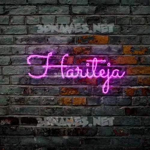 hariteja in Pink Neon style - 3D name wallpaper hariteja in Pink Neon style - 3D name wallpaper