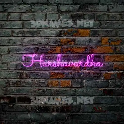 harshavardha in Pink Neon style - 3D name wallpaper harshavardha in Pink Neon style - 3D name wallpaper