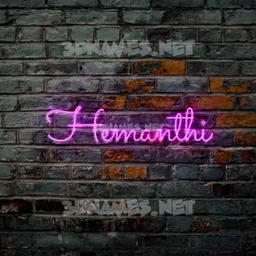 hemanthi in Pink Neon style - 3D name wallpaper hemanthi in Pink Neon style - 3D name wallpaper
