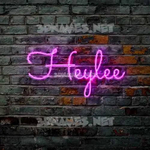 heylee in Pink Neon style - 3D name wallpaper heylee in Pink Neon style - 3D name wallpaper